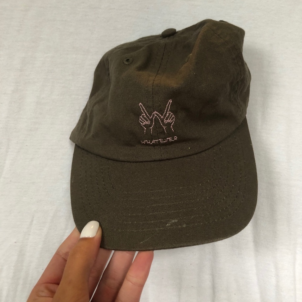 Green hat